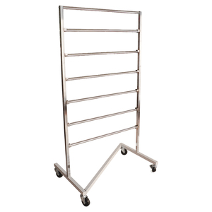 Présentoir de Vêtements Robuste en Métal Bros Display, Pliable et Portable, Support de Présentation Moderne pour Magasin, Porte-Vêtements OEM ODM Vietnam - Product Image 3