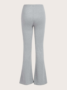 Pantalons évasés pour femmes, logo personnalisé en usine, vente en gros, nouveau design, haute qualité, respirants, grandes tailles, pantalons de qualité pour femmes - Product Image 2