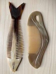 Peigne jetable en terre cuite fait main, outil de toilettage haut de gamme, peigne de massage pour la croissance des cheveux, prix de gros standard d'exportation Inde - Product Image 6