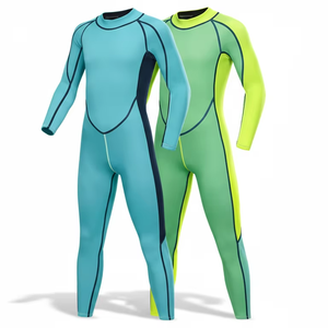 ชุดดรายสูทสำหรับเด็ก แขนยาว ดีไซน์เข้ารูป ผ้าเนโอพรีนยืดหยุ่น ป้องกันรังสียูวี สำหรับว่ายน้ำ ดำน้ำตื้น กีฬาทางน้ำ - Product Image 6