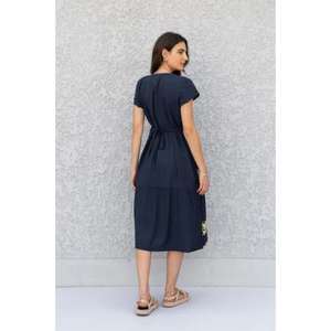 Vestido Maxi 100% Algodón Ecológico Natural que Irradia Elegancia y Gracia, Perfecto para Cualquier Ocasión Especial, Salida Informal, Sofisticación - Product Image 3