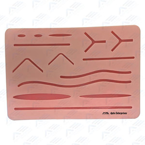 Kit d'entraînement à la suture pour étudiants en médecine Medic Instruments, comprenant une aiguille en acier, du fil, un coussin de suture et des instruments chirurgicaux - Product Image 2