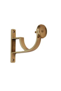 Embout de rideau en laiton de 50 mm au design moderne, écologique, robuste, anti-rouille, de forme sphérique, de qualité industrielle - Product Image 3