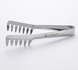 Premium Minimalist Design Comb Shape Tong Metal Kitchen Cooking Tools Salad Cookware <b>Utensil</b> Kitchenware Accessories - Product Image 3