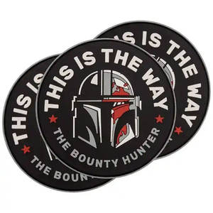 Professional Custom Logo Soft Rubber PVC Patches with Beads-Customized <b>Badges</b> for Bags - Product Image 6