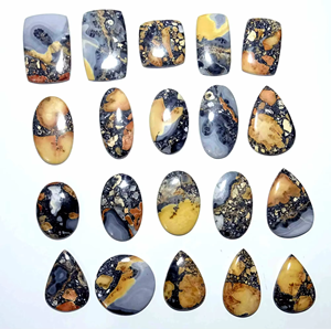 Piedra de Jaspe Maligano Natural, Cabujón Suelto de Forma Mixta Lisa, Cuarzo de Calidad, Tamaño Libre, Venta Directa de Fábrica Online - Product Image 1