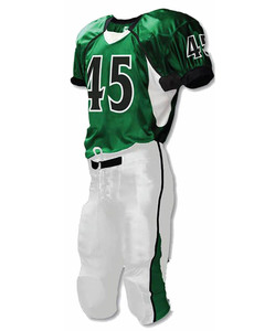 Wholesale Youth American Flag Football Uniforms Breathable Plus Size 100% Polyester Anti-Bacterial - Product Image 1