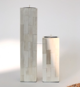 เชิงเทียนตกแต่งงานแต่งงาน ดีวาลี คริสต์มาส และตกแต่งบ้าน รุ่นหรูหราฝังกระดูกจาก SS Crafts India - Product Image 2