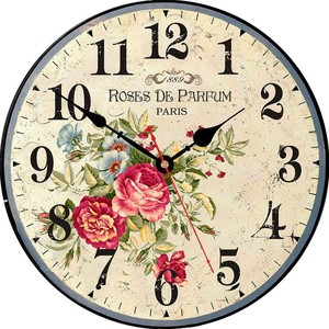Mango Wood with Hand-Painted Details wooden <b>wall</b> clocks and <b>desk</b> clocks OEM Custom Wholesale | Aqdus Saleem India - Product Image 1