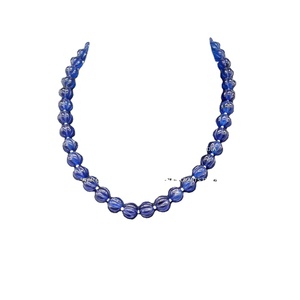 Cuentas de colores bohemias hechas a mano, collares redondos con cuentas de mijo, separadores, dijes, collar de piedra, joyería - Product Image 1