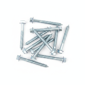 Premium Vietnam Hardware: White Zinc Plated Hex Head Wood Fasteners - Product Image 1