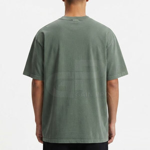 Camiseta Informal con Estampado Reflectante para Hombre, Ligera, de Algodón, Cuello Redondo, Suave, Transpirable, Prenda Esencial para el Día a Día - Product Image 4
