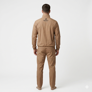 ชุดวอร์มไนลอนผู้ชายแบบกำหนดเอง เสื้อแจ็คเก็ตกันลมคุณภาพสูง ชุดกันน้ำสองชิ้น ดีไซน์ใหม่ ชุดวอร์ม 2 ชิ้นสำหรับเด็กผู้ชาย - Product Image 4