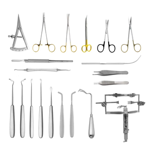 Juego de Instrumentos Premium para Reparación de Labio y Palato Ruptos, Acero Inoxidable, Abrebocas Dingman, Elevador Cronin, Kit de Cirugía Plástica - Product Image 1