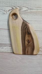 Tabla de cortar hecha a mano de madera de nogal de alta calidad, tabla de picar de madera dura natural sólida, diseñada para compradores de cocinas profesionales. - Product Image 2