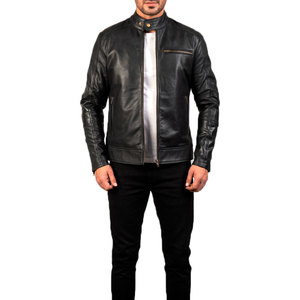 <b>Jacket</b> <b>for</b> <b>Men</b> Spring and Autumn New Business Handsome Leather <b>Jacket</b> Motorcycle Leather <b>jacket</b> <b>for</b> <b>men</b> - Product Image 3