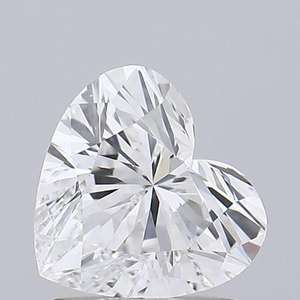 1,41 quilates corazón F Color VVS2 laboratorio cultivado diamante IGI certificado alta calidad lujo CVD 617454640 - Product Image 1