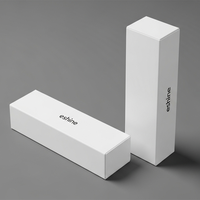 Cajas de Empaque con Logotipo Personalizado al por Mayor - Cartón Reutilizable, Reciclable, Portátil, Diseño Moderno y de Lujo, Laminación Mate, Color Personalizado
