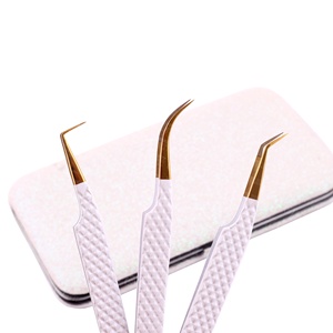 Pinzas para Extensión de Pestañas con Punta de Fibra, Aptas para OEM, Probadas a Mano, Ecológicas, Serie Under Your Expert - Product Image 5