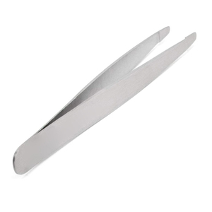 Pinzas de Cejas Reutilizables de Acero Inoxidable de Alta Calidad, Hechas a Mano, Acabado Mate en Todos los Colores, Punta Recta y Inclinada - Product Image 6