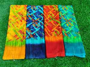 Sari Premium de Crepé Estampado con Tacto Suave y Caída Elegante |   Sari Ligero |   Fácil de Usar - Product Image 6