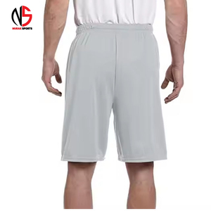 Pantalones Cortos Deportivos Personalizados al por Mayor para Hombre, Estilo Urbano, con Logotipo Frontal, de Lona Transpirable de Secado Rápido, para Uso Casual en la Playa, Colección 2026 - Product Image 6