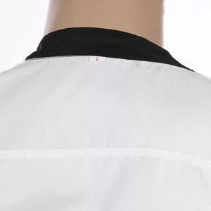 Camisa de Chef Profesional para Cocina, al por Mayor, Color Personalizado, Polialgodón, Manga Corta, Chaqueta con Logotipo Personalizado, para Restaurante y Bar - Product Image 6