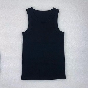 Camiseta sin mangas de algodón para mujer, nueva camiseta deportiva sin mangas para mujer, camiseta de yoga para gimnasio, camiseta sin mangas con cuello redondo, camiseta sin mangas lisa para mujer - Product Image 5