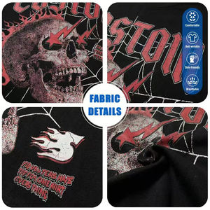 T-shirts à manches courtes pour hommes, vêtements de travail d'été fins et amples, hauts pull-over, t-shirts de sport légers pour hommes - Product Image 6