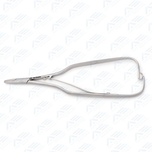 Portaagujas Quirúrgico Recto de 16 cm con Mango de Carburo de Tungsteno, Instrumento Médico Quirúrgico Tipo Arruga - Product Image 3