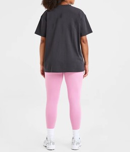 Camiseta de Cuello Redondo Extra Grande para Mujer, con Logotipo Personalizado, al por Mayor, de Color Sólido, Manga Corta, Corte Holgado, Transpirable, para Todas las Temporadas - Product Image 5