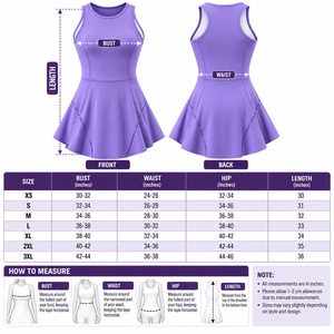 Vestido de tenis sublimado personalizado para mujer, uniforme de cancha de secado rápido sin mangas, ropa deportiva personalizada para equipos femeninos - Product Image 5