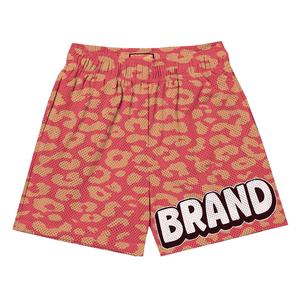 กางเกงขาสั้นบาสเก็ตบอลทรงหลวมสไตล์อเมริกันสำหรับผู้ชายกางเกงฤดูร้อนแห้งเร็วพิมพ์ลาย - Product Image 3