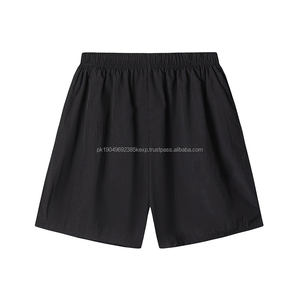 Shorts décontractés pour hommes et unisexe avec logo personnalisé OEM, nouveau design FOG avec double ligne de lettres imprimées pour l'été, taille mi-haute - Product Image 4