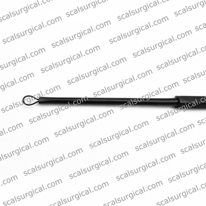 Sonda Jobson Horne con Punta Espiral Roscada y Cureta Fenestrada para Extracción de Cera de Oído, Instrumento Quirúrgico ENT de Acero Inoxidable - Product Image 6
