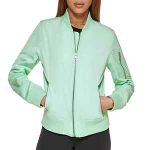 Chaqueta Impermeable de Lona de Alta Calidad para Montar a Caballo, Chaqueta Deportiva con Cierre Completo, Cortavientos, para Mujer, con Logotipo Frontal - Product Image 1