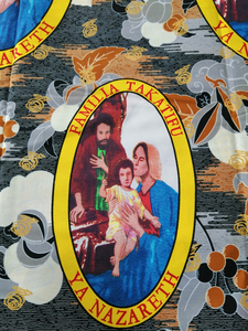 ผ้าคอตตอนพิมพ์ลายแอฟริกันแบบกำหนดเอง Ankara Kitenge สำหรับชุดนักเรียน งานเทศกาล โปรโมชั่น  โรงงานรับผลิตแบบ OEM ODM - Product Image 4