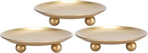 Support de bougie en fer doré Sheeraz International, décoration pour la maison et l'hôtel, design résistant à la chaleur pour Pâques, anniversaire, mariage - Product Image 4