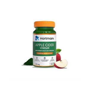 Capsules végétariennes pour adultes au vinaigre de cidre de pomme avec herbe de blé et spiruline, 60 unités, non destiné aux femmes enceintes - Product Image 5