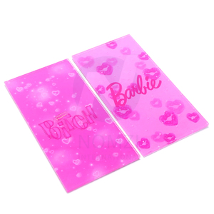 Professional Acrylic Lash <b>Tray</b> Love Pink Heart Lash Tile Diamond Beauty Tool Eyelash Extension Palette Reusable Eco-friendly - Product Image 2