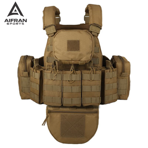 Aiffran Professional <b>Utility</b> <b>Vest</b> Chest Rig Breathable Adjustable Design for Hiking Training - Product Image 1