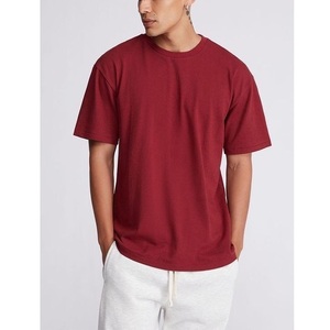 T-shirts décontractés pour hommes, grandes tailles, vierges, 100 % coton, à manches courtes, personnalisables par sublimation frontale, pour fabricants de marques sur mesure, en gros - Product Image 2