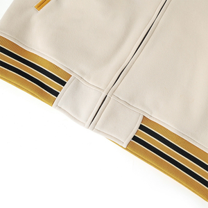 Últimas Chaquetas Varsity de Forro Polar con Cremallera Completa, Estilo Urbano, Bordado Chenille, Cortavientos, Térmicas, Fabricante Especializado en Ropa Griega - Product Image 4