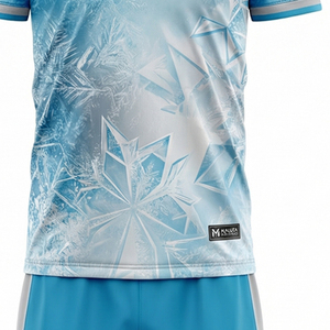 Ensemble de maillots et shorts d'entraînement pour équipes de football professionnelles, uniforme sportif respirant, MALUZA Industries - Product Image 2