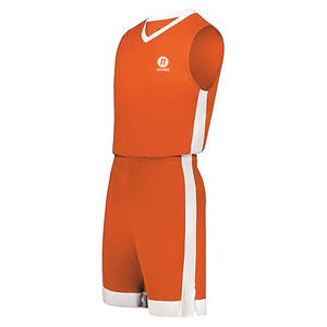 Uniforme de basketball en promotion, manches courtes, respirant, impression par sublimation - Product Image 1