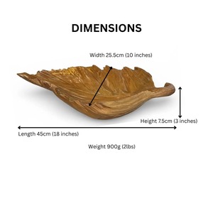 Minimalist Wooden Leaf Plate For Organizer Uses Elegant Multi Purpose <b>Tray</b> Keys Jewelry Coins And <b>Small</b> Essentials Storage - Product Image 4