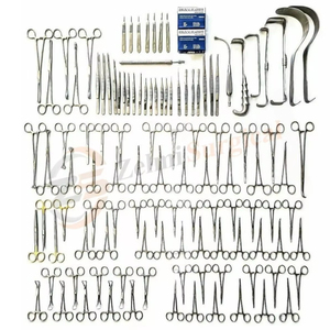 108 PCS Basic Laparotomy Set Surgical Instruments Kit Stainless Steel General Surgery OEM Laparotomy set - Product Image 1