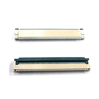 Connecteurs FFC FPC (Flat Flex) ZFPC SMT RA 856BXXPTX-42 0.5ph 2.06H 4~80 broches 1 rangée, angle droit, en alliage de cuivre étamé, en bobine