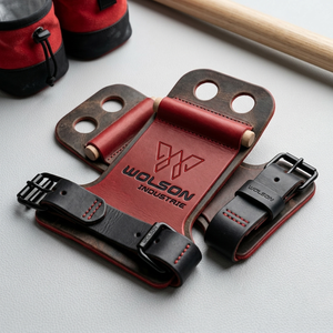 Agarraderas de gimnasia para entrenamiento con barra de dominadas, ejercicios y protección de palmas para un agarre unisex. - Product Image 1