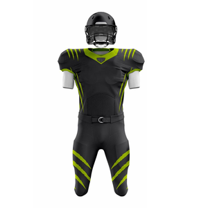 Tenues de football personnalisées de bonne qualité, 100% polyester, imprimées, techniques, vêtements de sport américains - Product Image 2